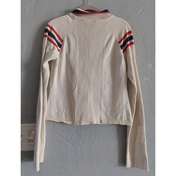 Vintage,Sweater Women XL,U.S.polo ASSN 1990,Full Zipper,short,cotton, Nylon,Span - Picture 6 of 10